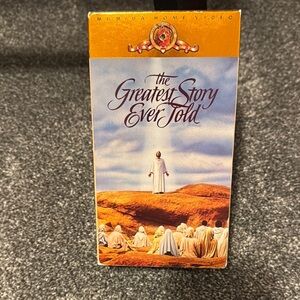 3/$15 The Greatest Story Ever Told VHS